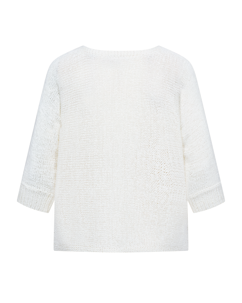 Freequent Pullover Tapper Wit - OAK Fashion Noordwolde