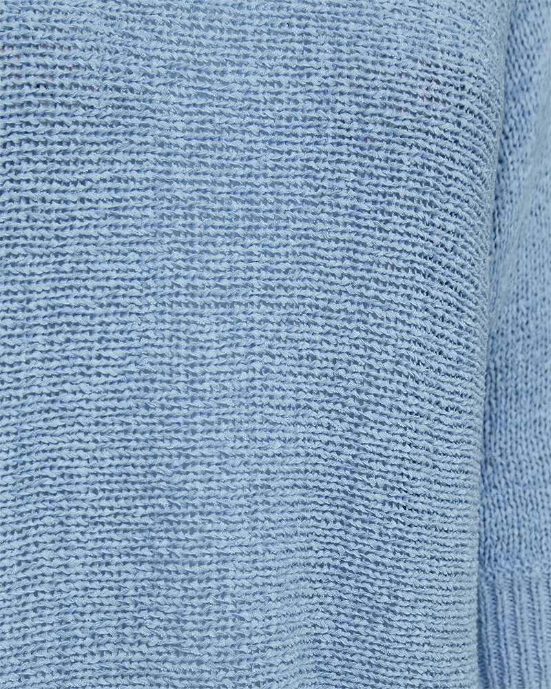 Freequent Pullover Tapper Blauw - OAK Fashion Noordwolde