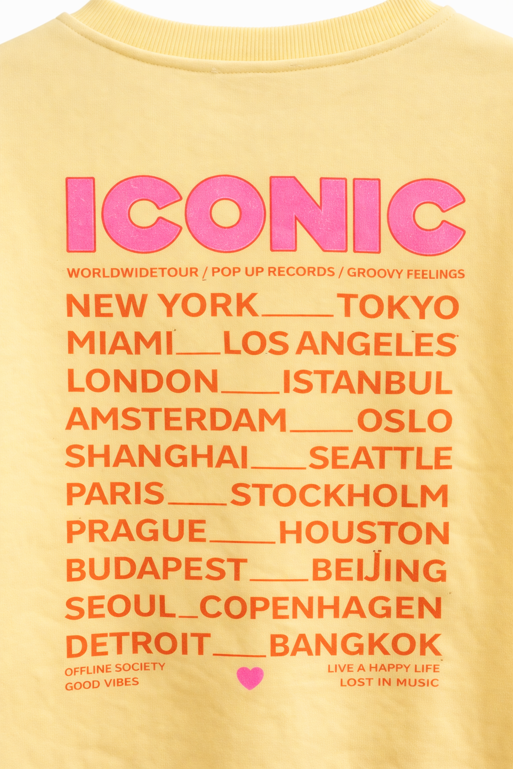 Oak Sweater Iconic Geel - OAK Fashion Noordwolde