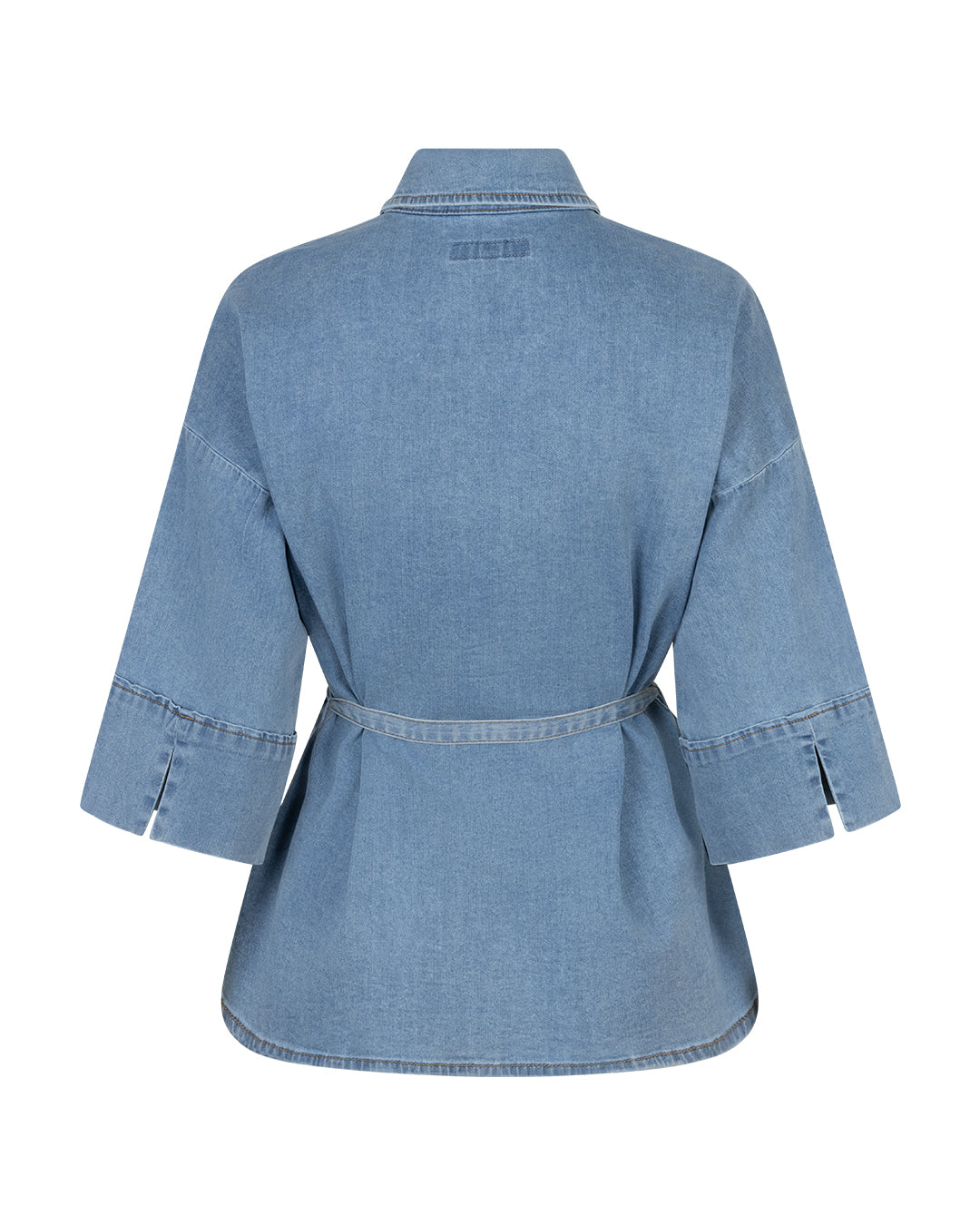 Red Button Red Button Mia Denim Long Jacket lightblue - OAK Fashion Noordwolde