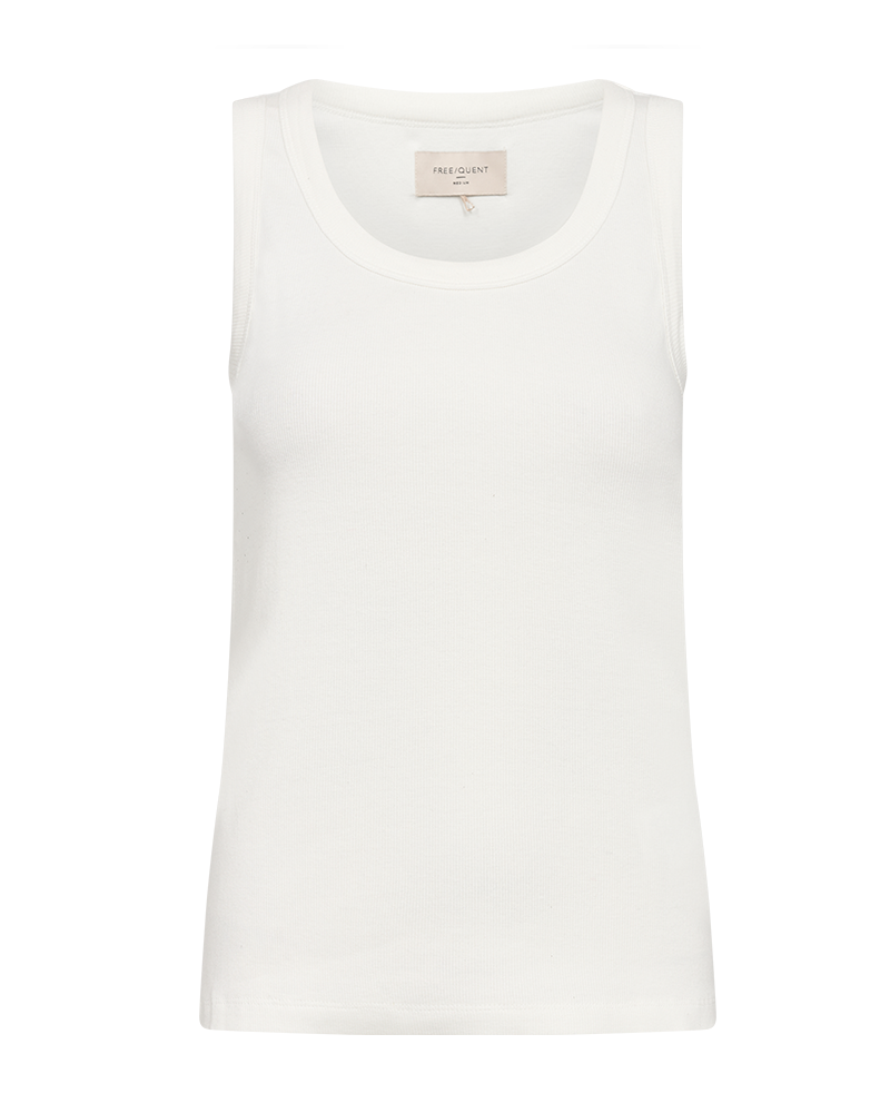 Freequent Singlet Hi Wit - OAK Fashion Noordwolde