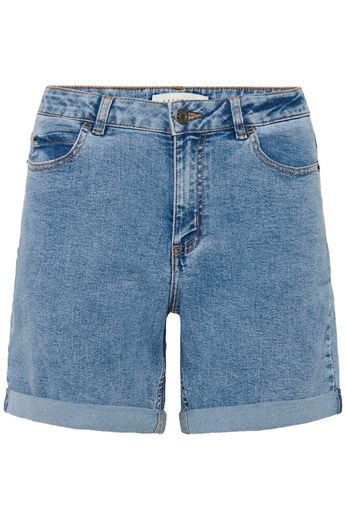 Kaffe Denim Short Vilma Washed Blue Denim - OAK Fashion Noordwolde