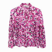 Fransa Blouse Ariana BOHO BLOOM VERY BERRY - OAK Fashion Noordwolde