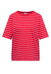 Cecil Top Striped Rood - OAK Fashion Noordwolde