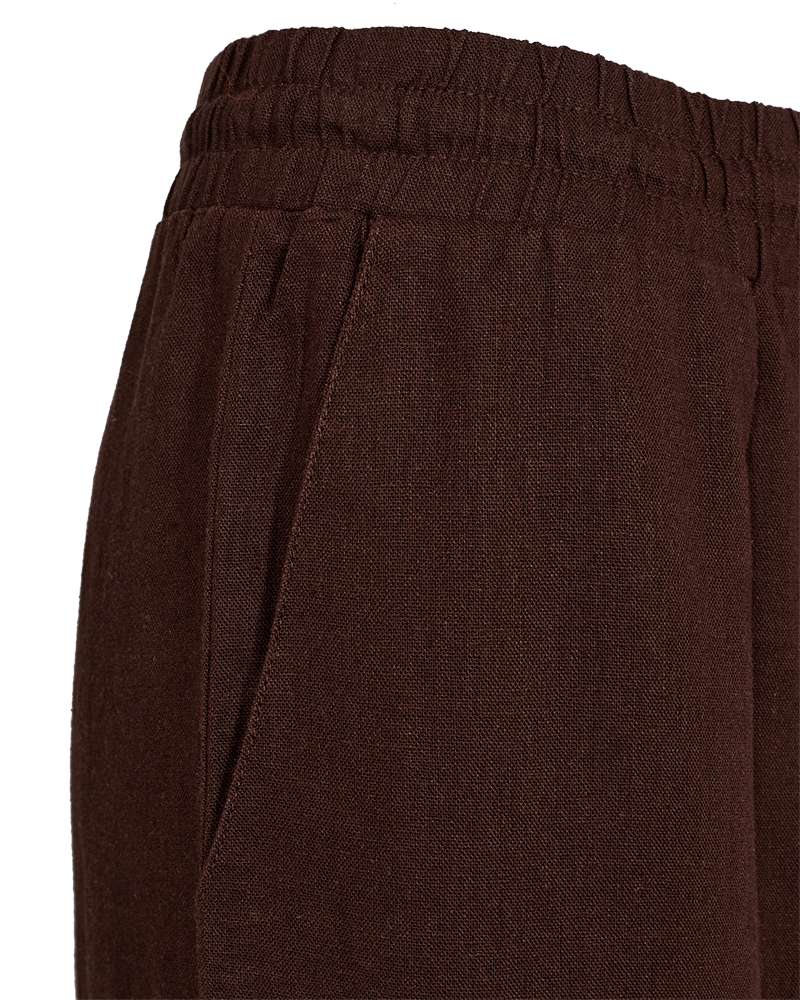 Freequent Pantalon Lava Brown - OAK Fashion Noordwolde