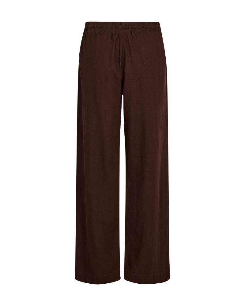 Freequent Pantalon Lava Brown - OAK Fashion Noordwolde