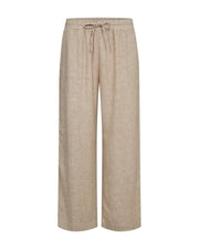 Freequent Pantalon Lava Ankle Brown - OAK Fashion Noordwolde