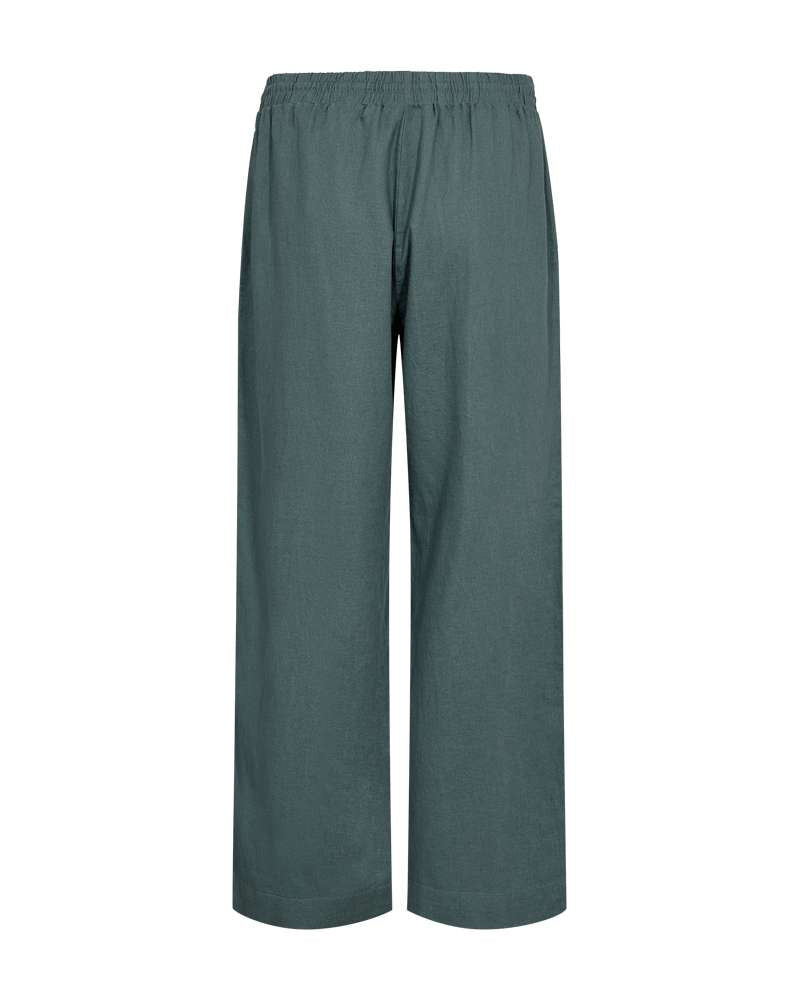 Freequent Pantalon Lava Ankle Groen - OAK Fashion Noordwolde