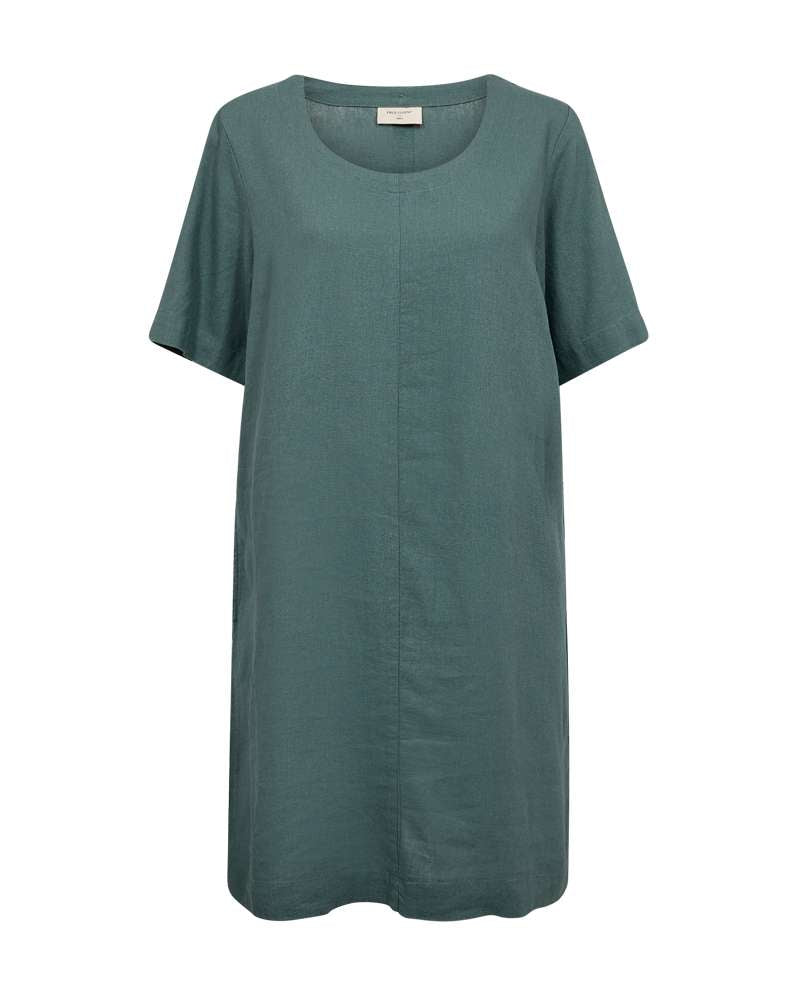 Freequent Jurk Lava Groen - OAK Fashion Noordwolde