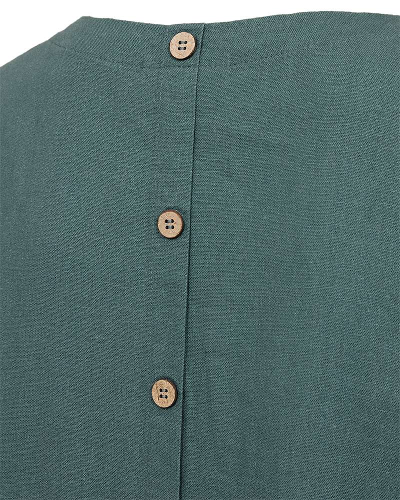 Freequent Jurk Lava Groen - OAK Fashion Noordwolde