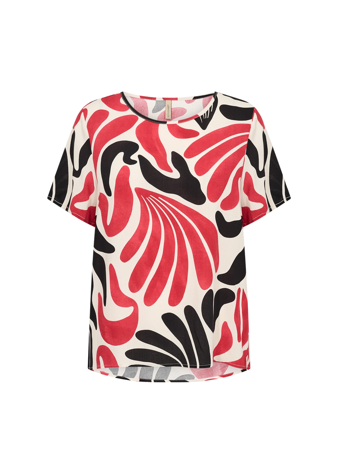 Soya Concept Top Feldi Rood - OAK Fashion Noordwolde