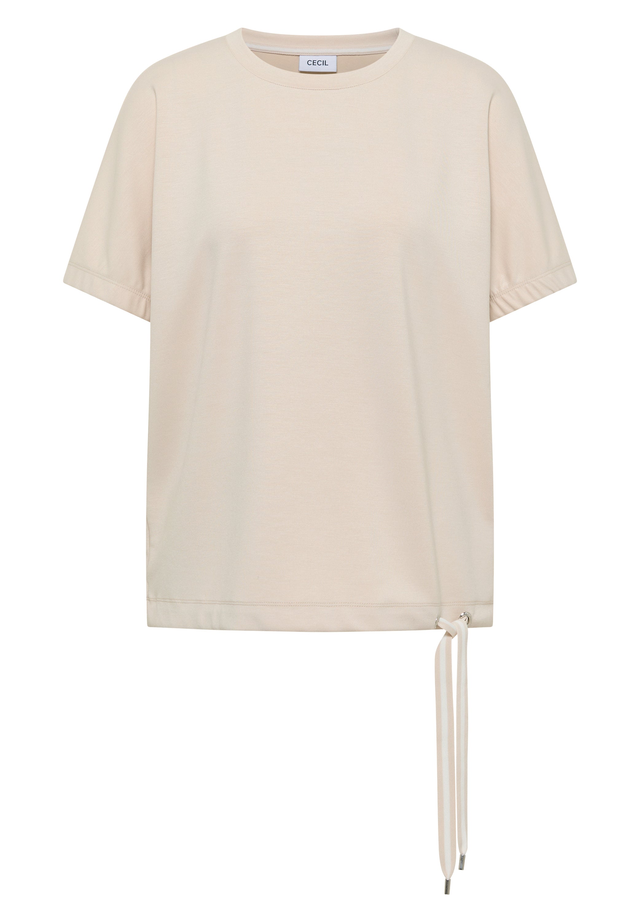 Cecil Top Cuff Wit - OAK Fashion Noordwolde