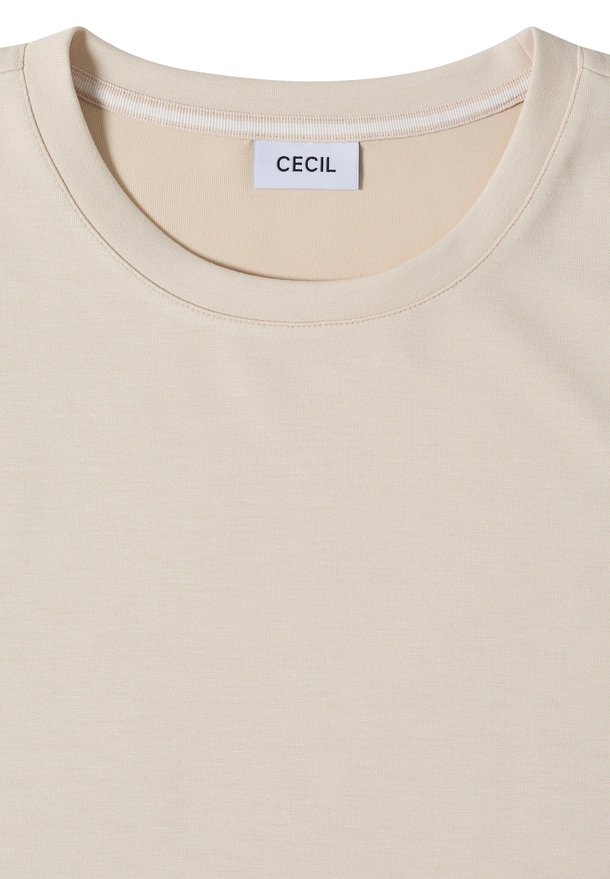 Cecil Top Cuff Wit - OAK Fashion Noordwolde