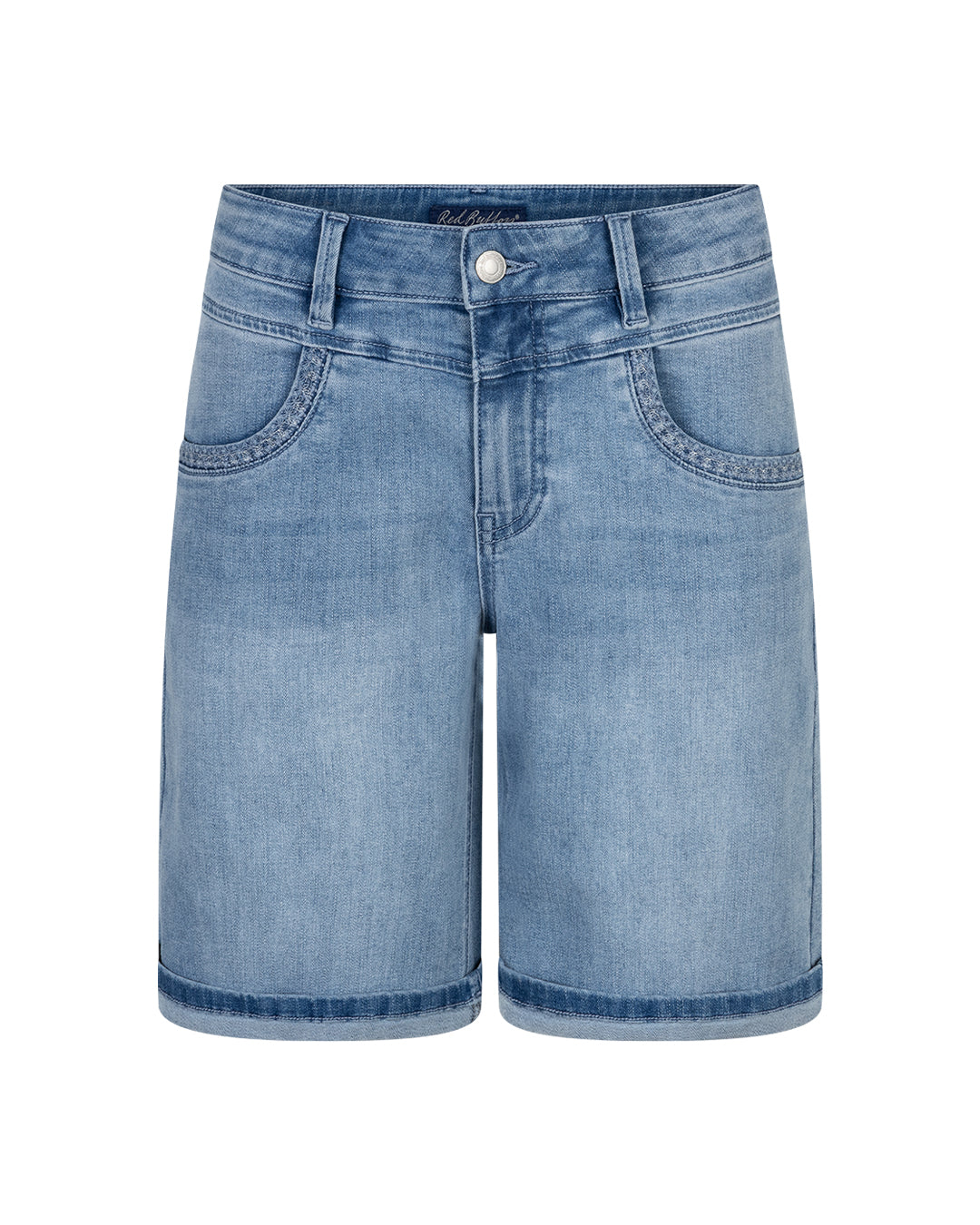 Red Button Red Button Sienna Short Embroidery lightstone lightstone - OAK Fashion Noordwolde