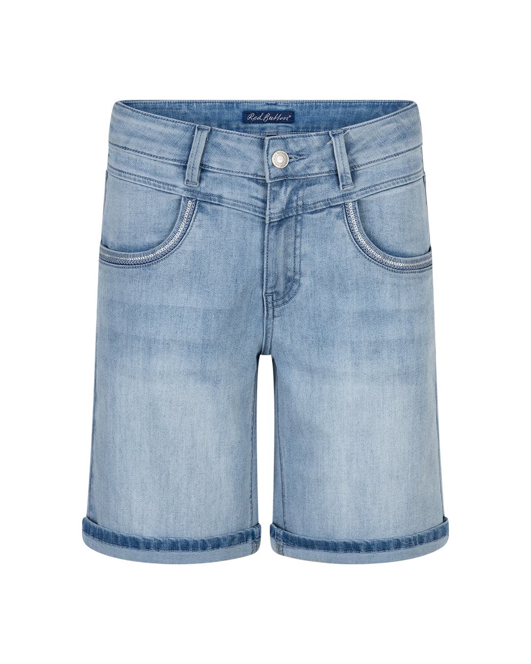 Red Button Red Button Sienna Short Embroidery bleach bleach - OAK Fashion Noordwolde