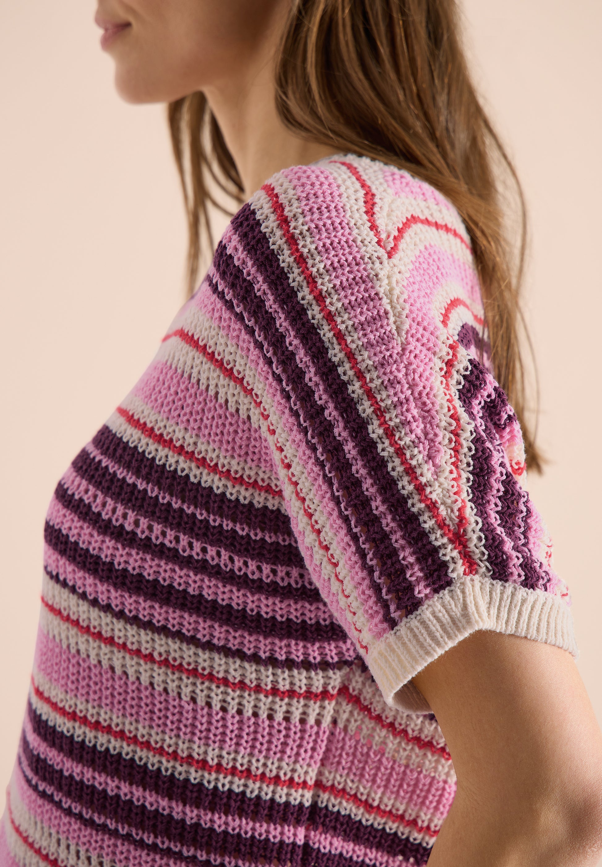Cecil Sweater Fancy Rood - OAK Fashion Noordwolde