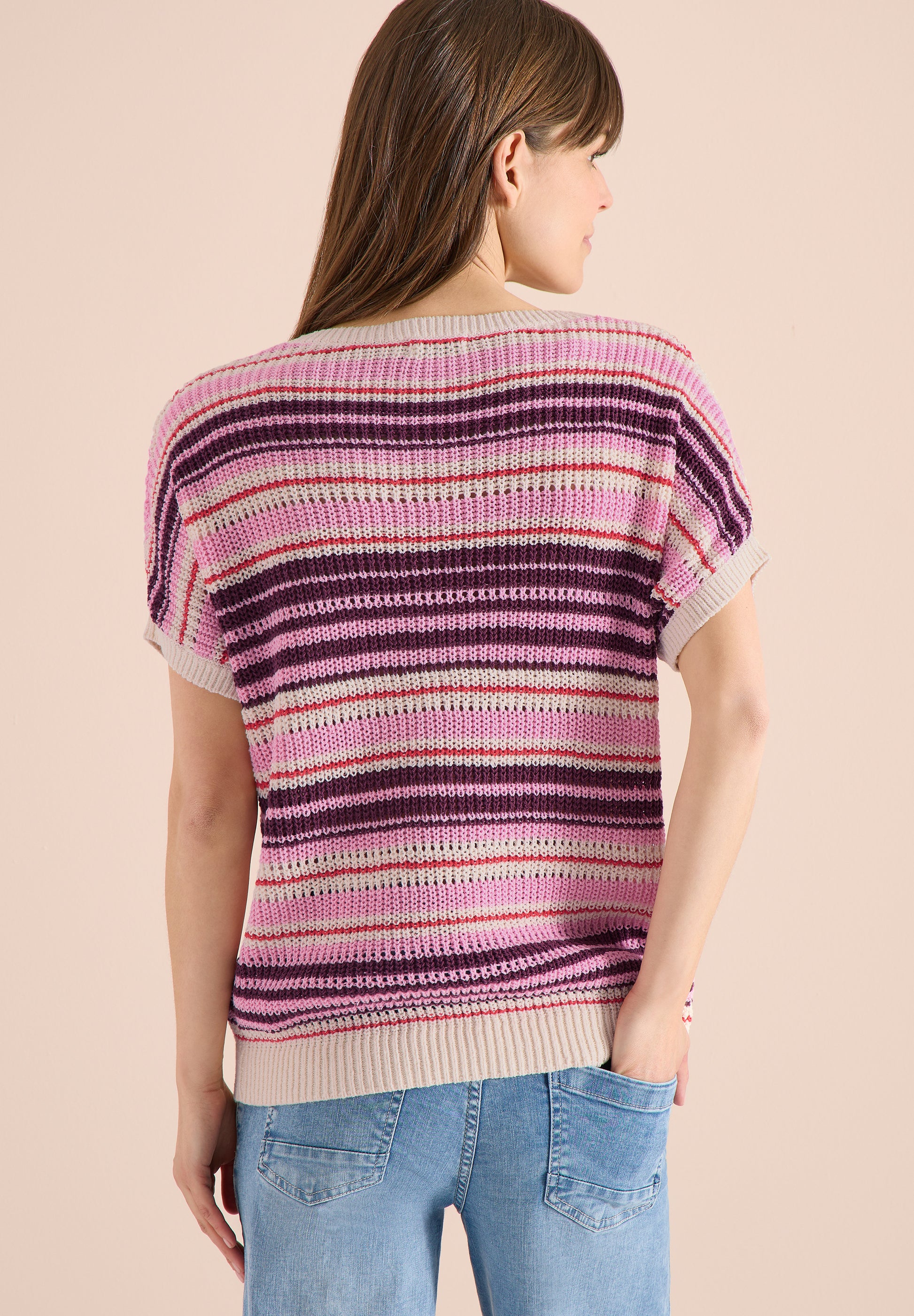 Cecil Sweater Fancy Rood - OAK Fashion Noordwolde