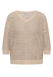 Cecil Trui Fancy Bruin - OAK Fashion Noordwolde