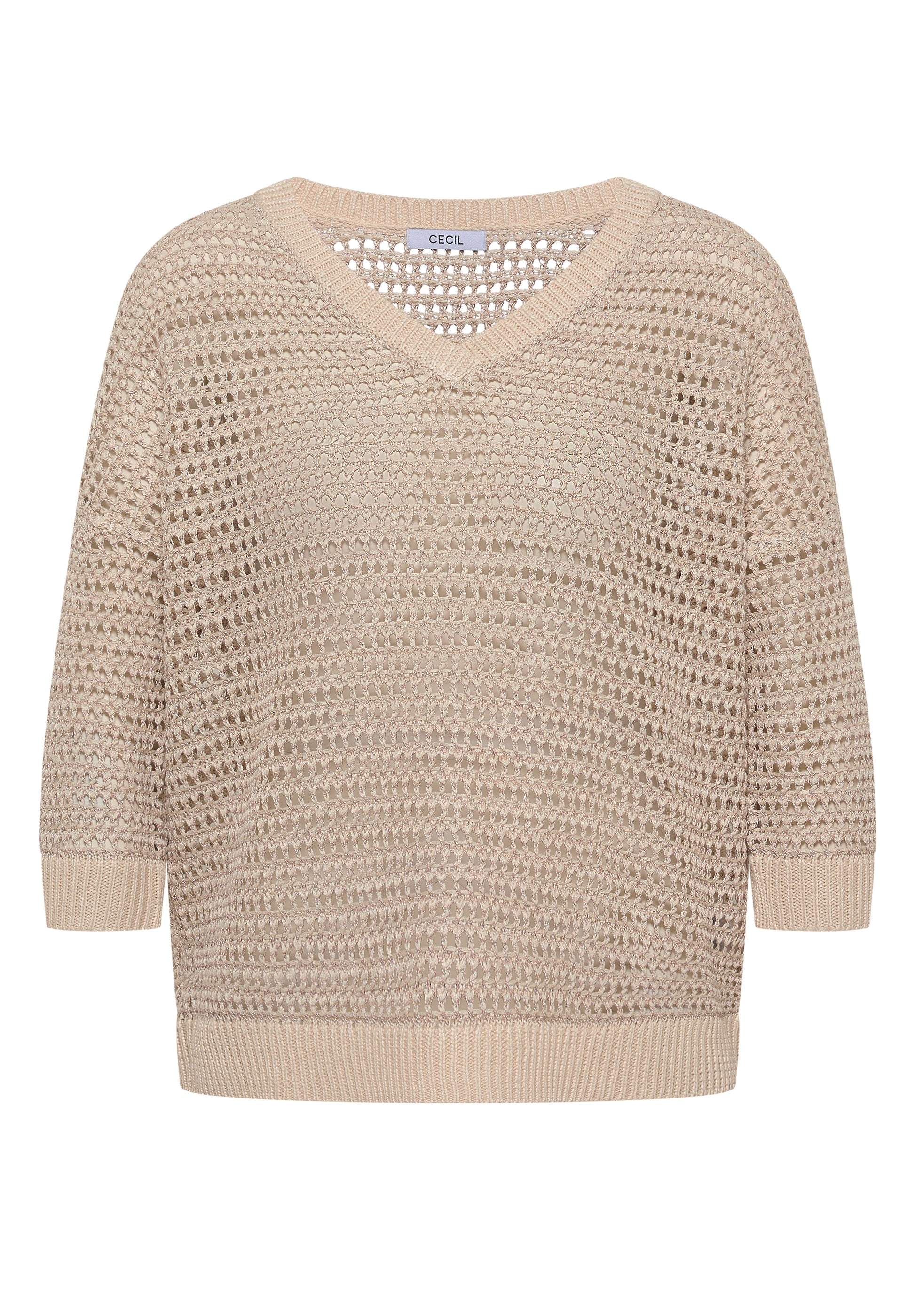 Cecil Trui Fancy Bruin - OAK Fashion Noordwolde