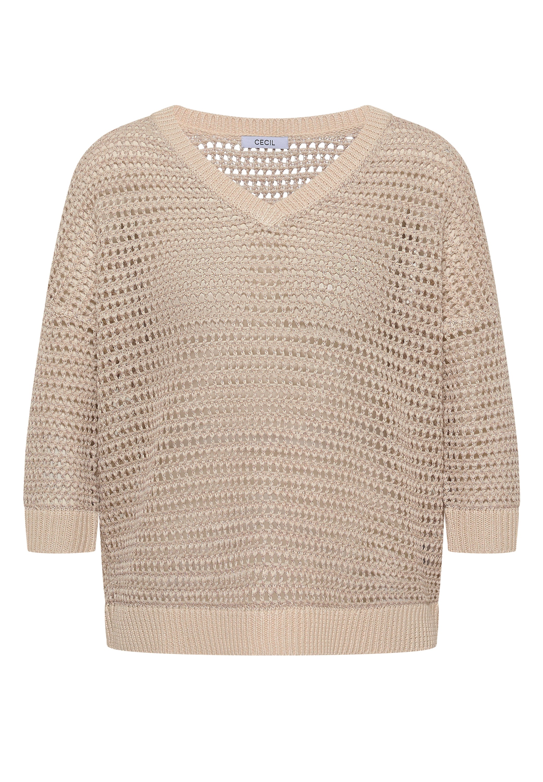Cecil Trui Fancy Bruin - OAK Fashion Noordwolde