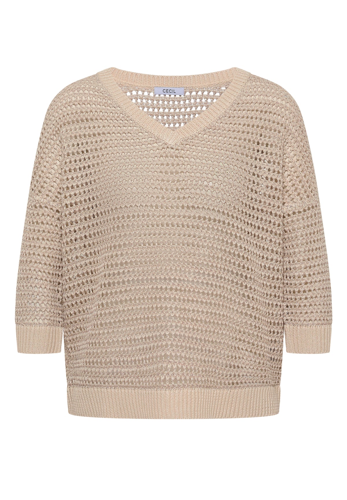 Cecil Trui Fancy Bruin - OAK Fashion Noordwolde