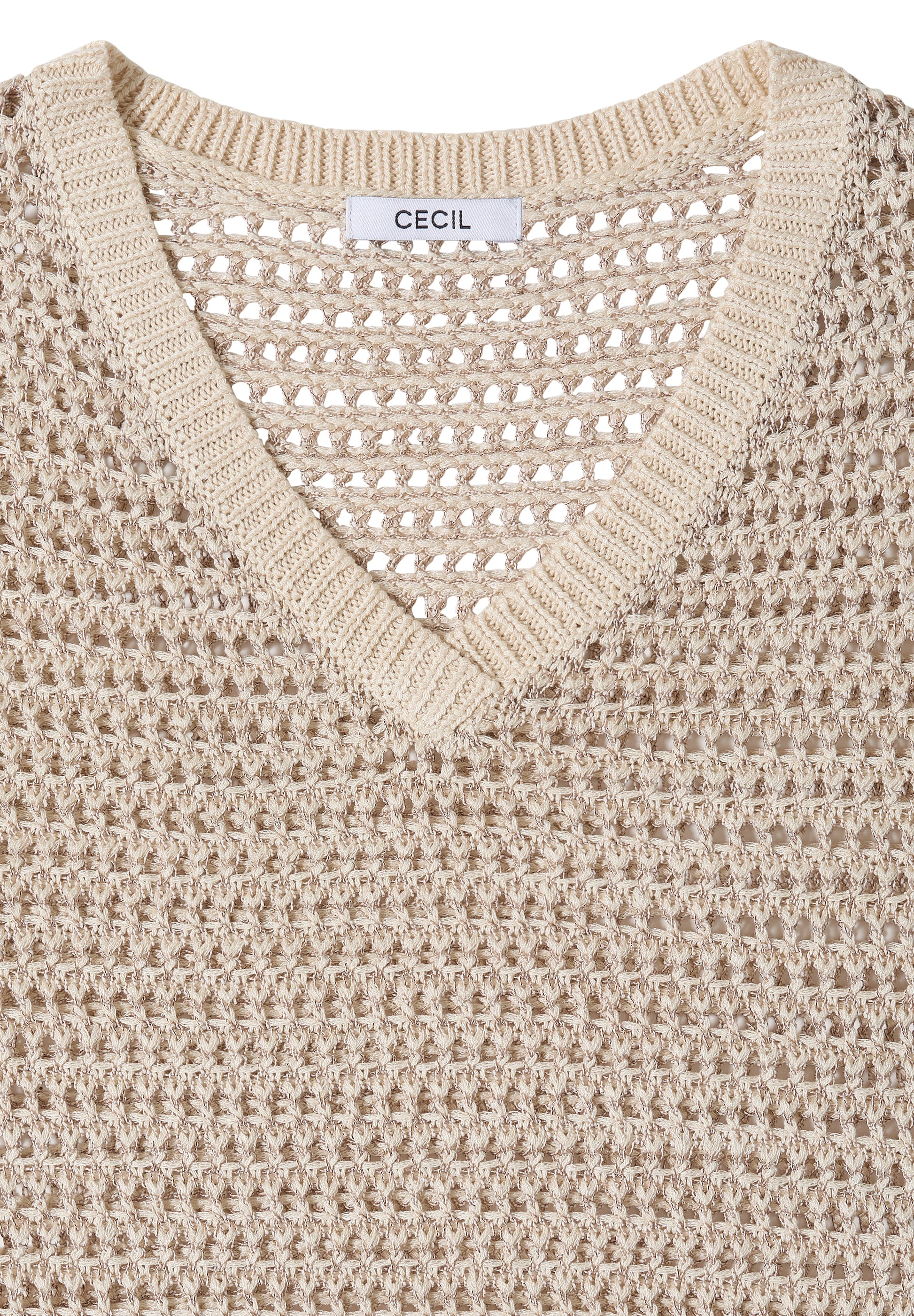 Cecil Trui Fancy Bruin - OAK Fashion Noordwolde