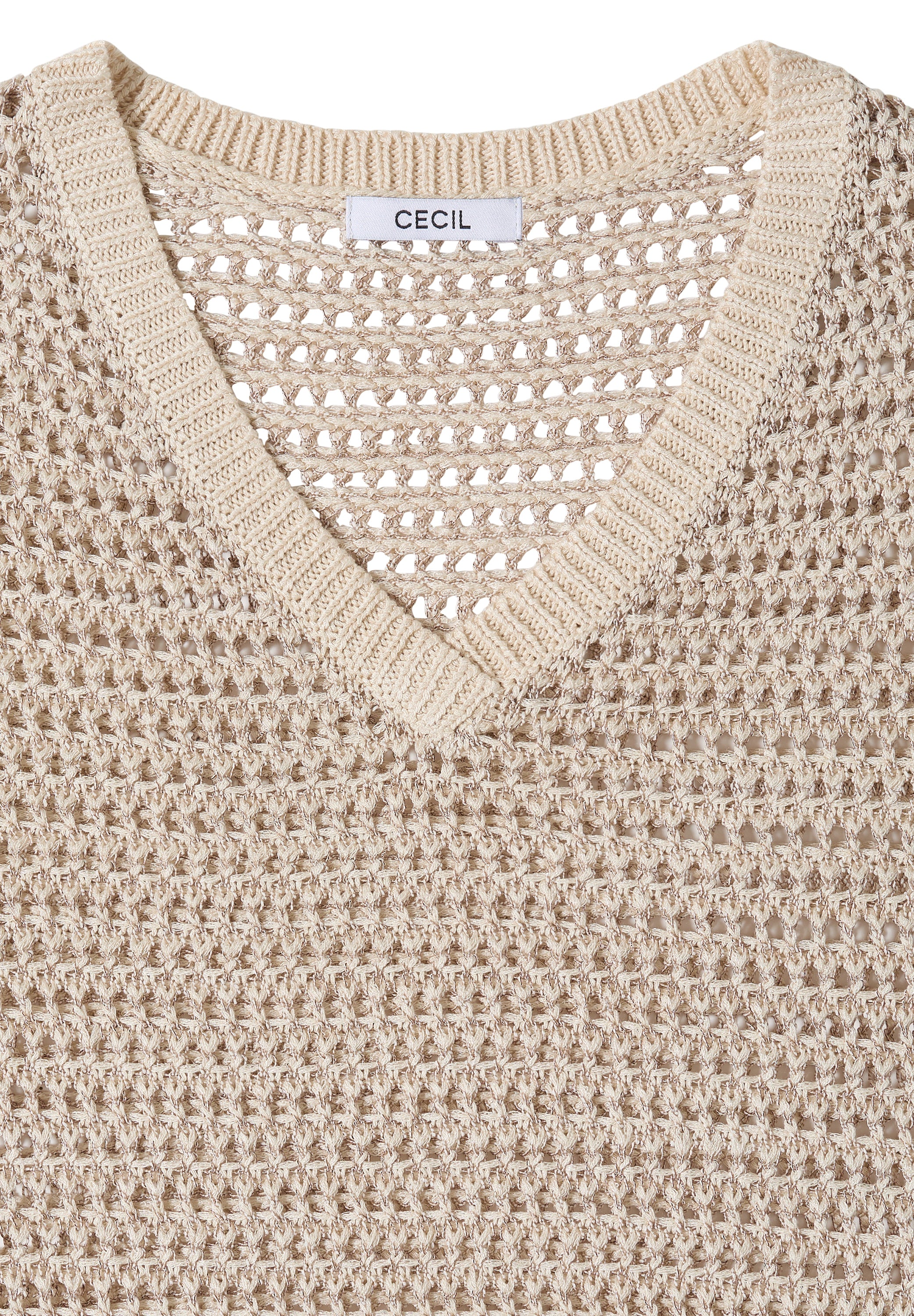 Cecil Trui Fancy Bruin - OAK Fashion Noordwolde