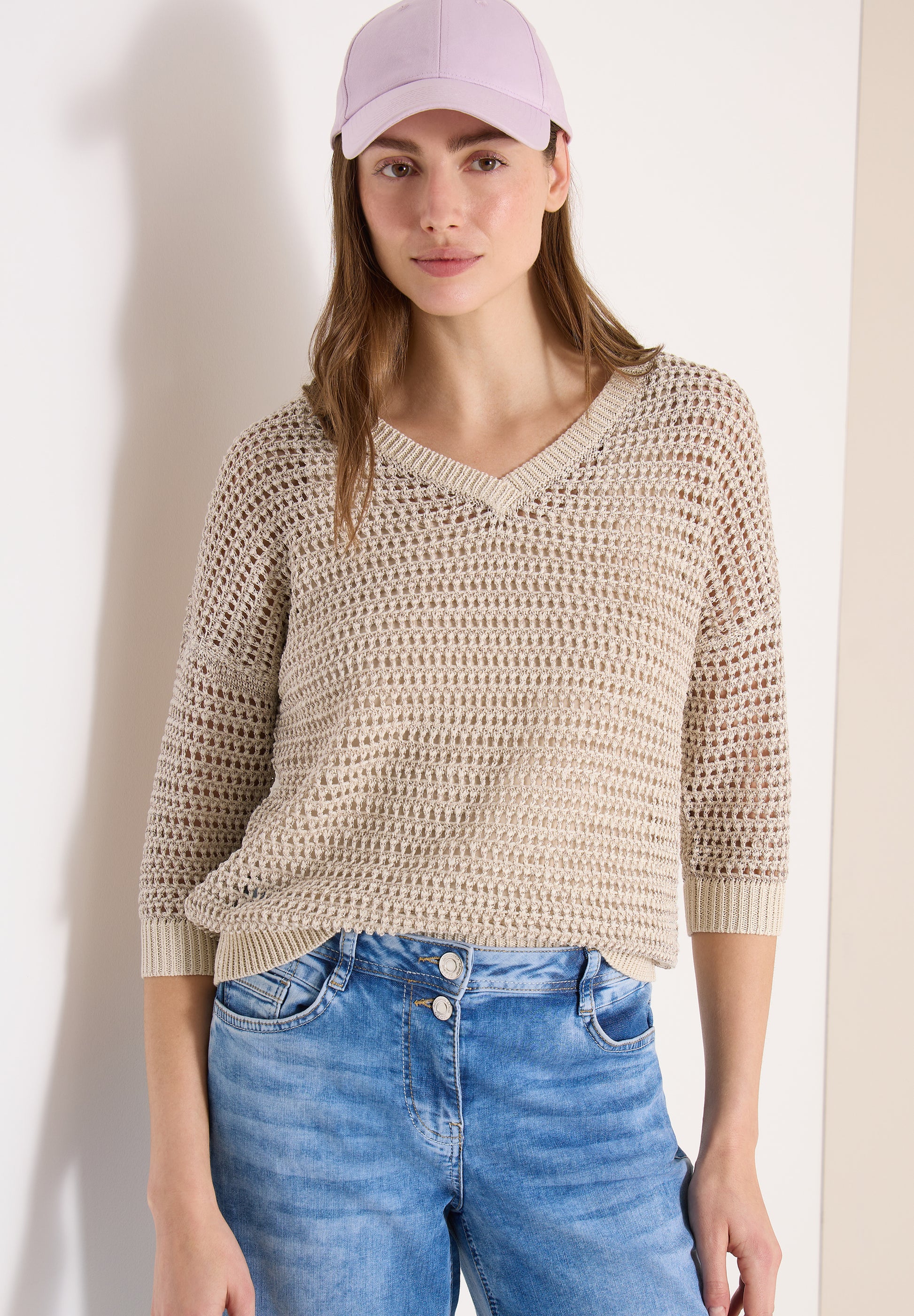 Cecil Trui Fancy Bruin - OAK Fashion Noordwolde