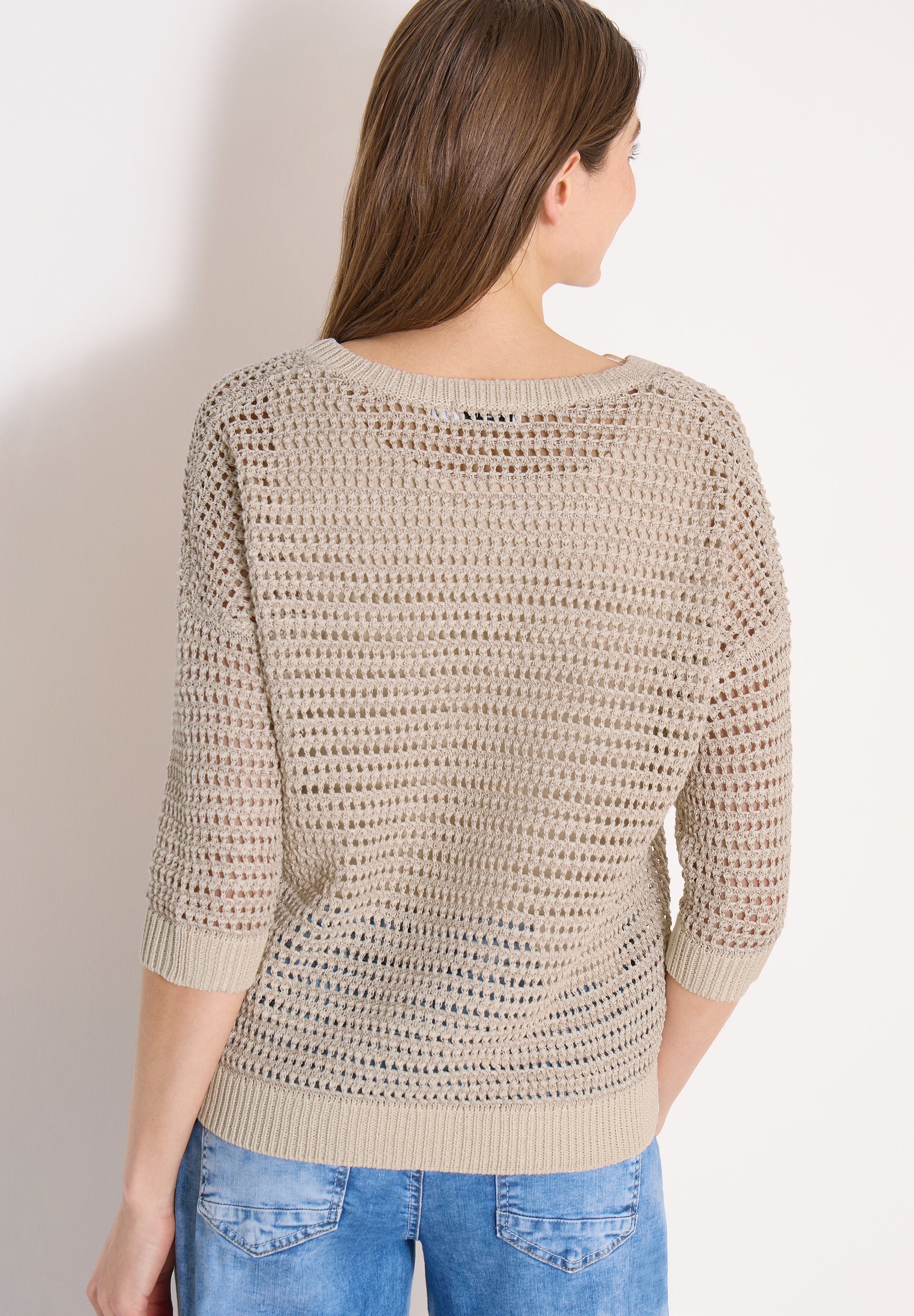 Cecil Trui Fancy Bruin - OAK Fashion Noordwolde