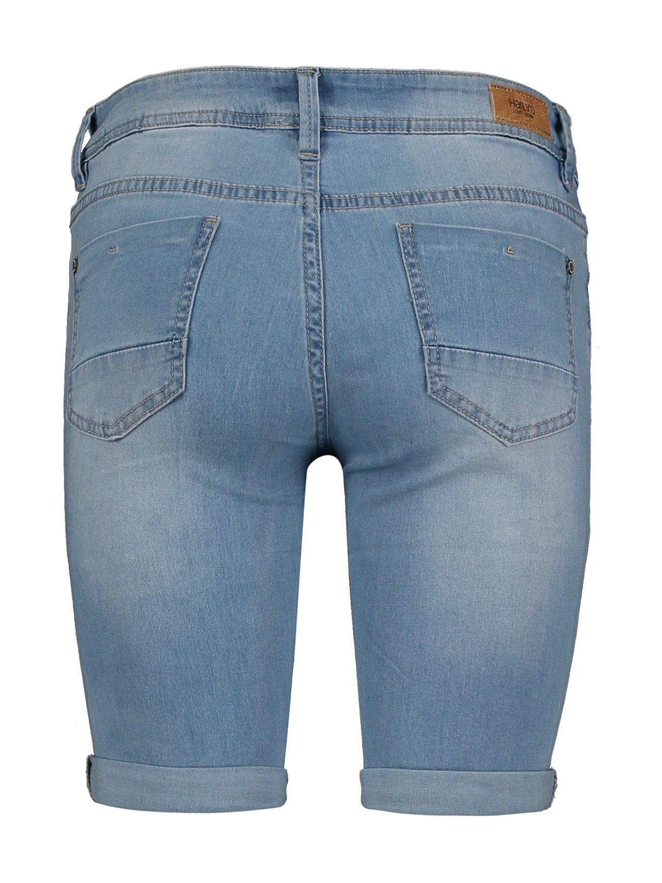 Haily's Denim short Janny Denim - Light Blue Denim - OAK Fashion Noordwolde