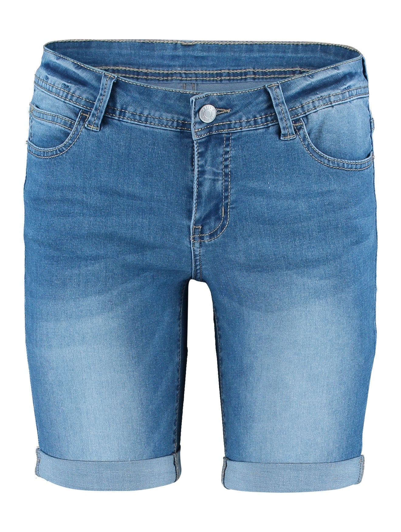 Haily's Denim short Janny Denim - Medium Blue - OAK Fashion Noordwolde