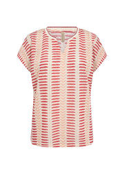 Soya Concept Top Aretha Rood - OAK Fashion Noordwolde