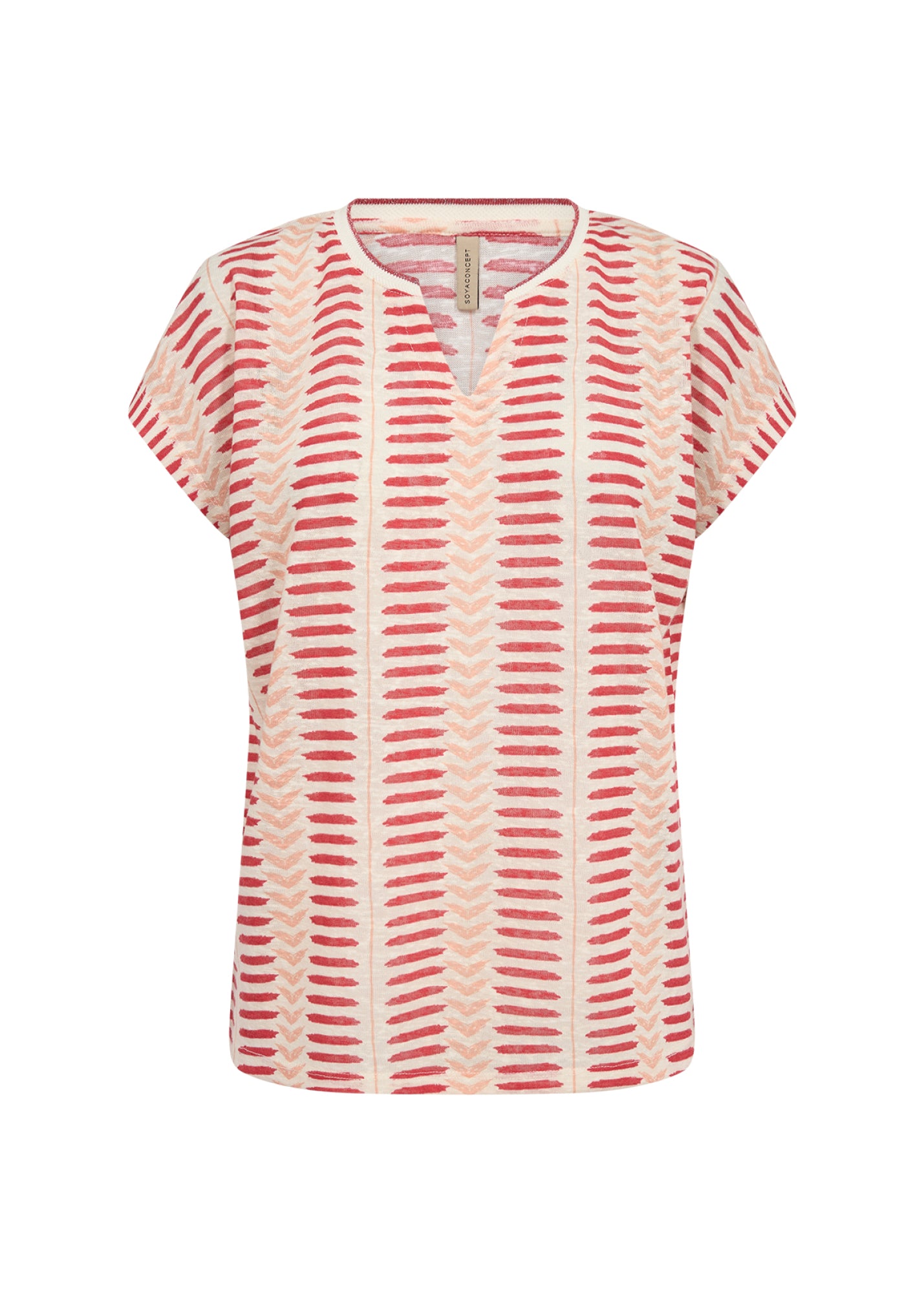 Soya Concept Top Aretha Rood - OAK Fashion Noordwolde