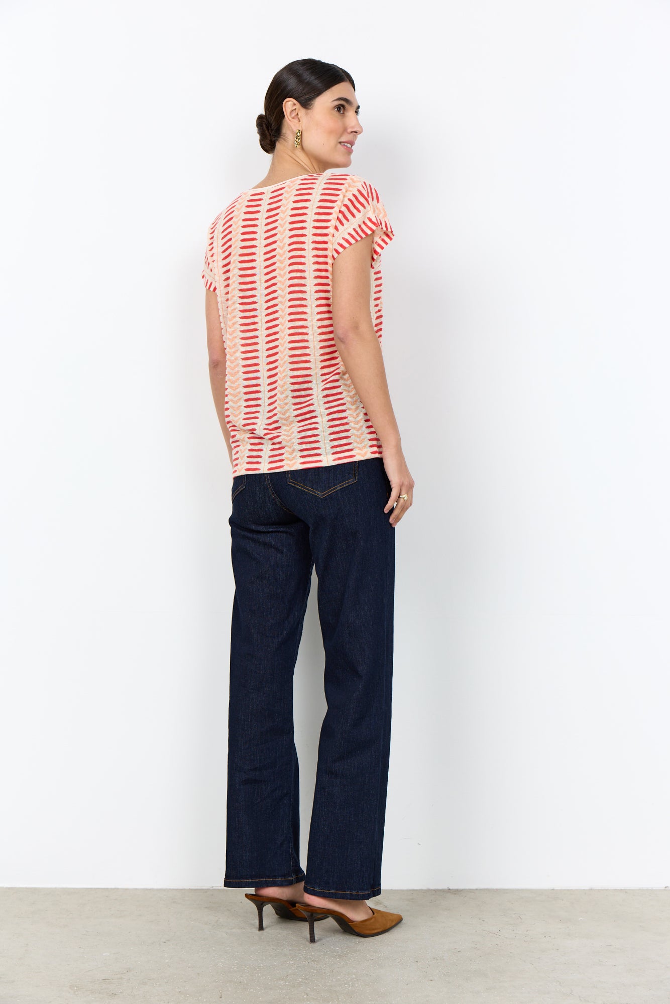 Soya Concept Top Aretha Rood - OAK Fashion Noordwolde