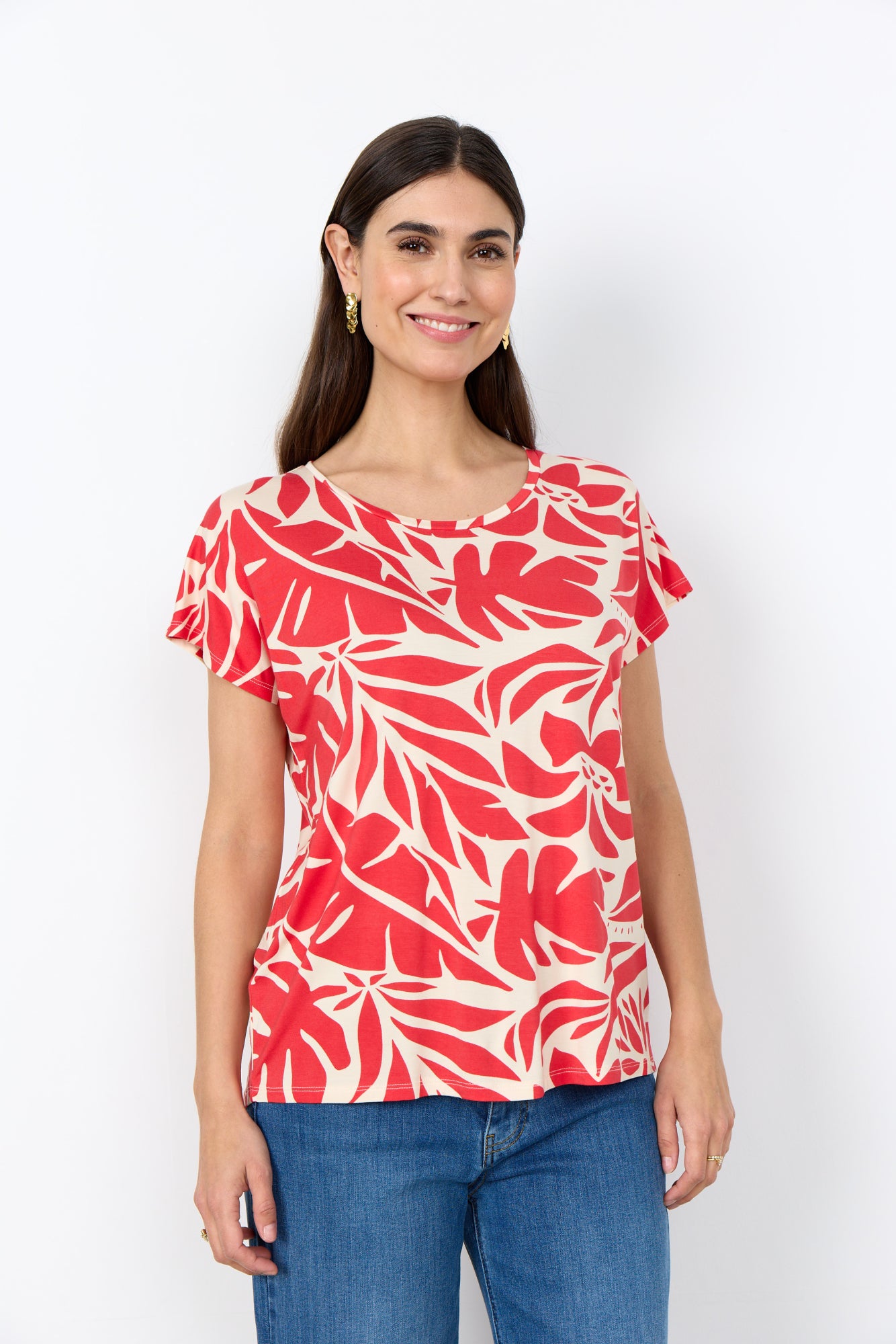 Soya Concept Top Marica Rood - OAK Fashion Noordwolde