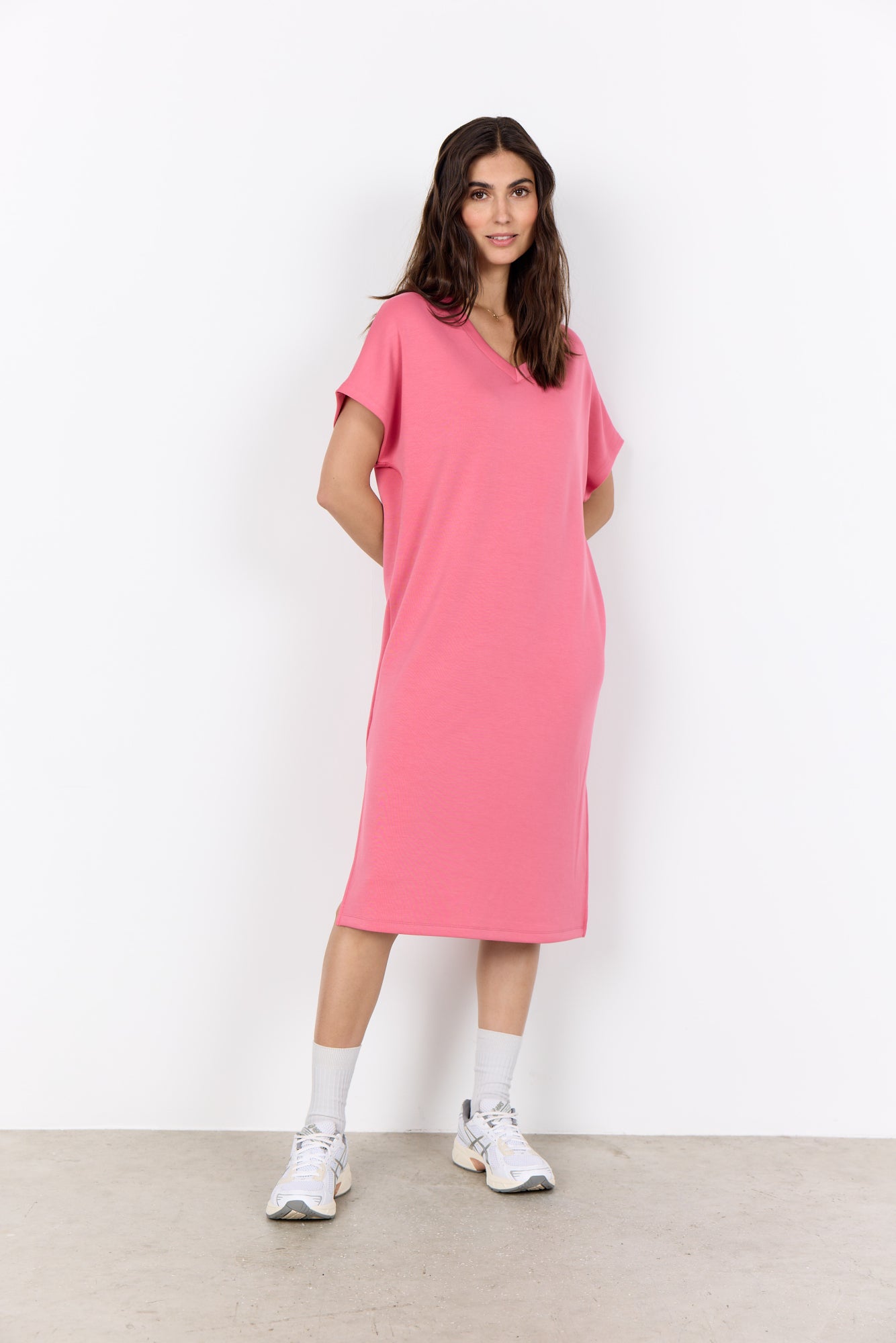 Soya Concept Jurk Banu Roze - OAK Fashion Noordwolde