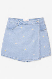 Oak Oak Skort Madelief Wit - OAK Fashion Noordwolde