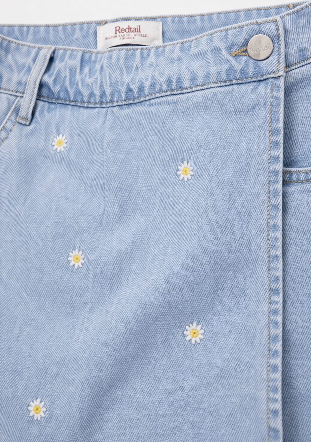Oak Oak Skort Madelief Wit - OAK Fashion Noordwolde