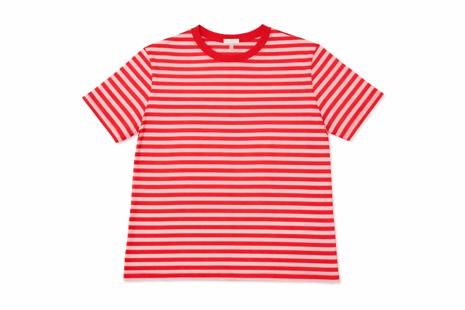 Oak T-shirt Streepjes Rood - OAK Fashion Noordwolde