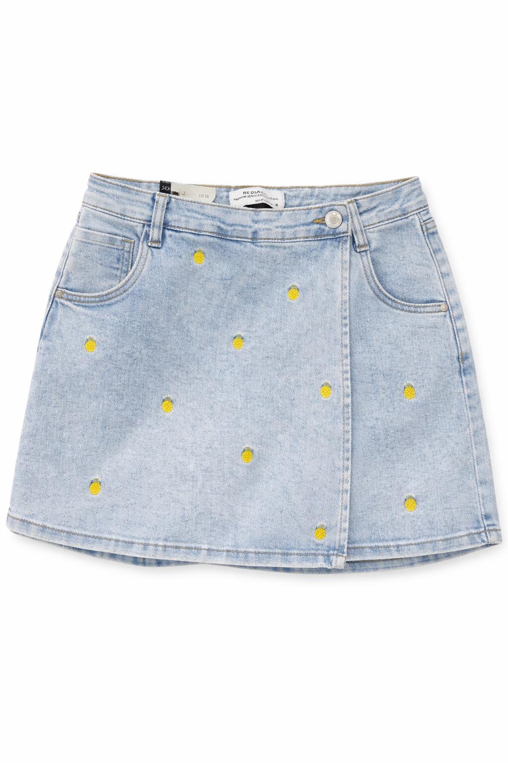Oak Skort Ananas Denim - OAK Fashion Noordwolde