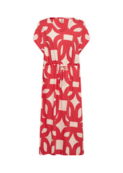 Soya Concept Jurk Felicity Rood - OAK Fashion Noordwolde