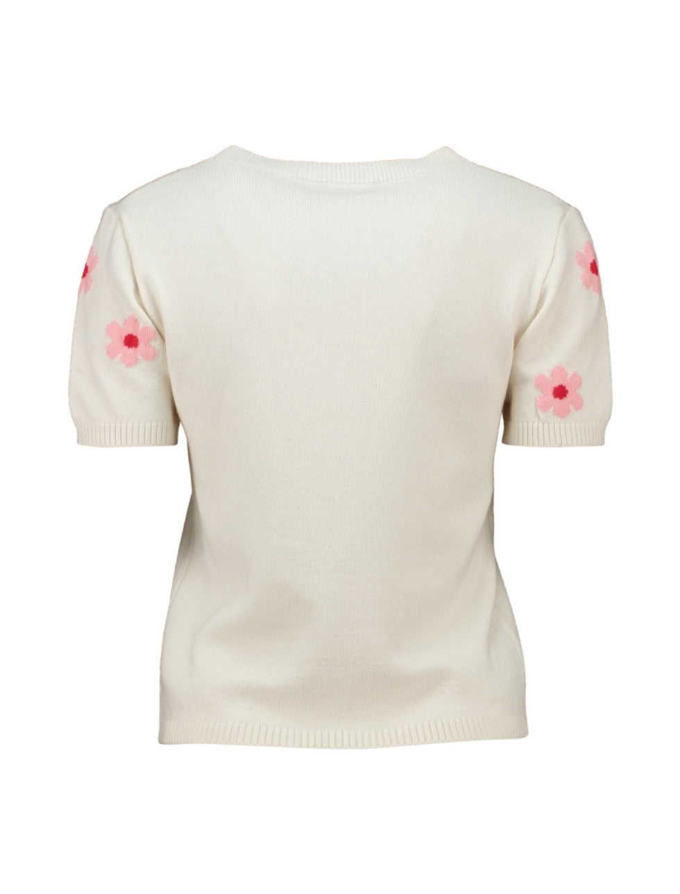 Haily's Top Bloem Wit - OAK Fashion Noordwolde