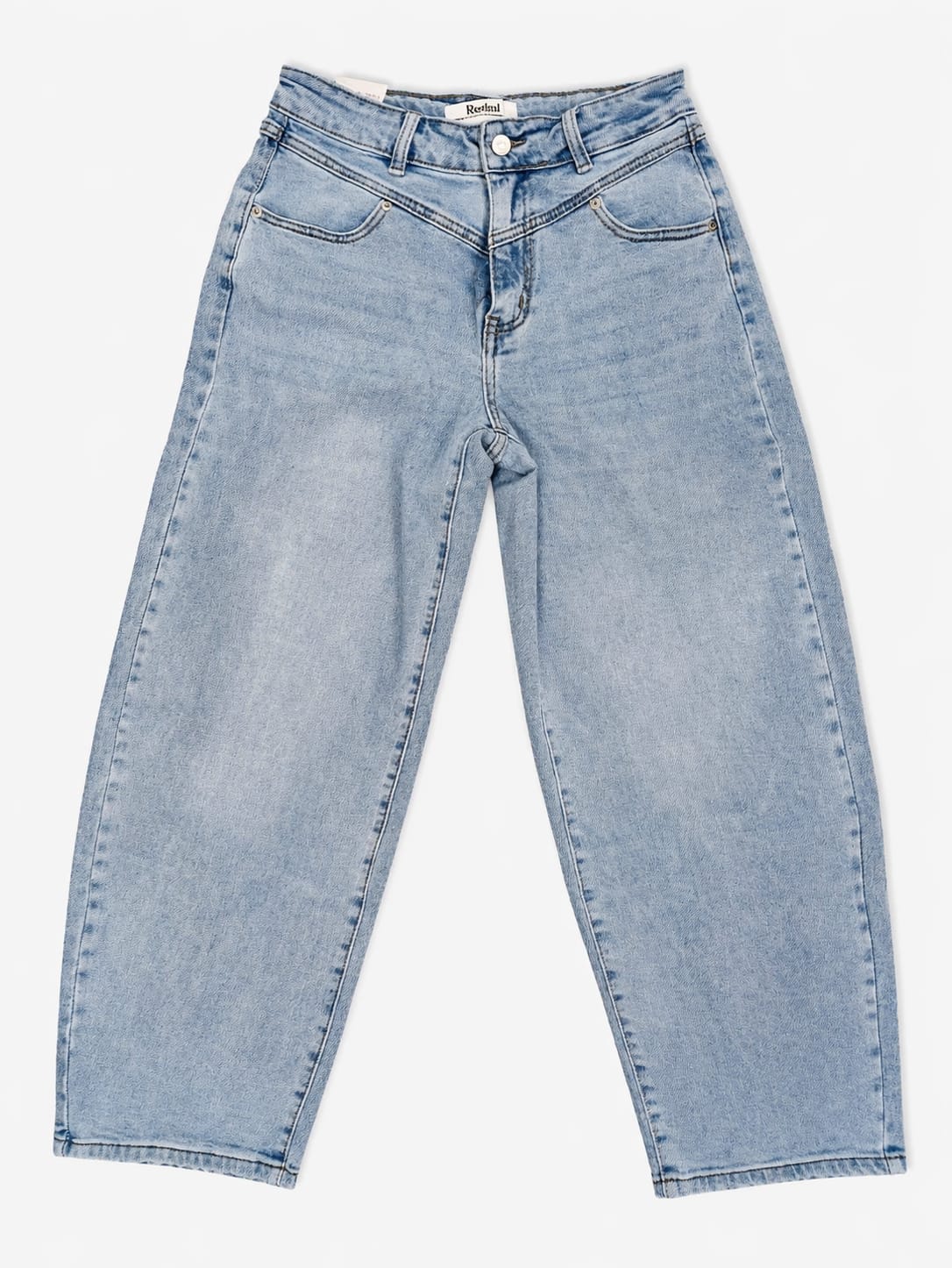 Oak Balloon Jeans Denim - Light Blue Denim - OAK Fashion Noordwolde