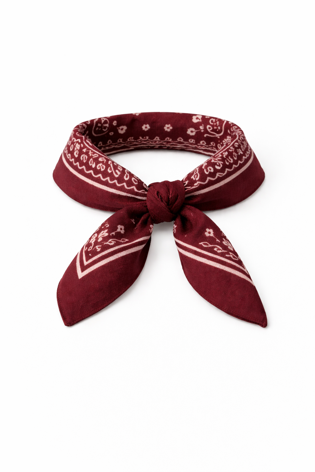 Oak Bandana Paisley Rood - OAK Fashion Noordwolde