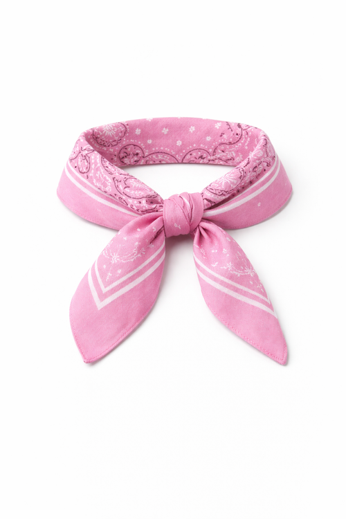 Oak Bandana Paisley Roze - OAK Fashion Noordwolde
