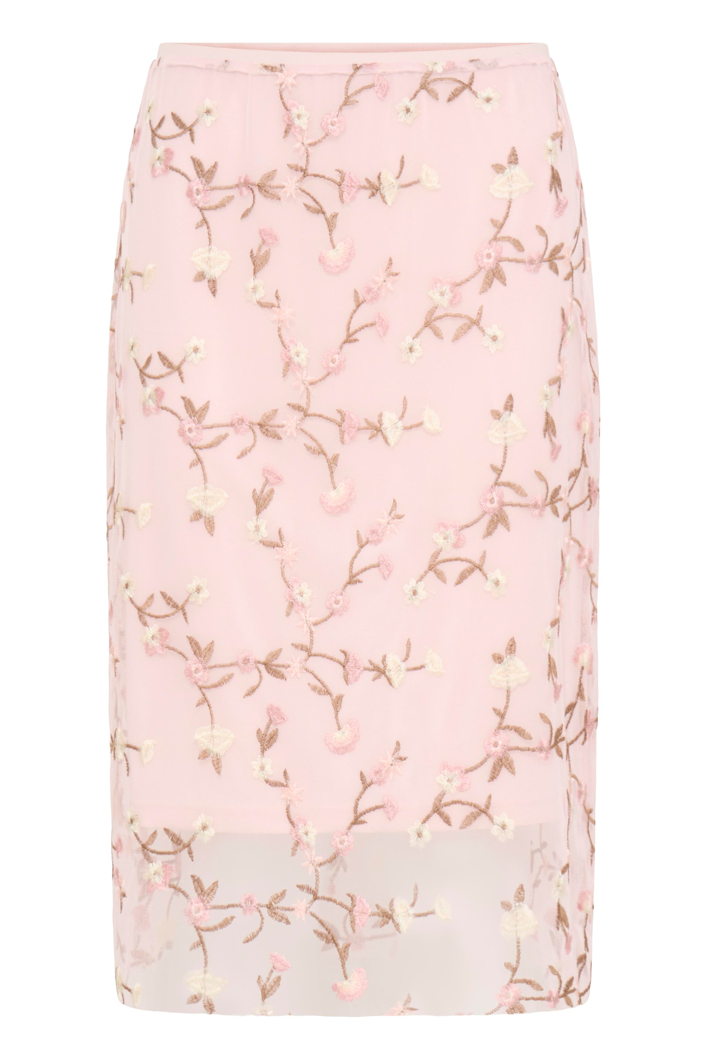 B. Young Rok Soraya FLORAL PARFAIT PINK MESH - OAK Fashion Noordwolde