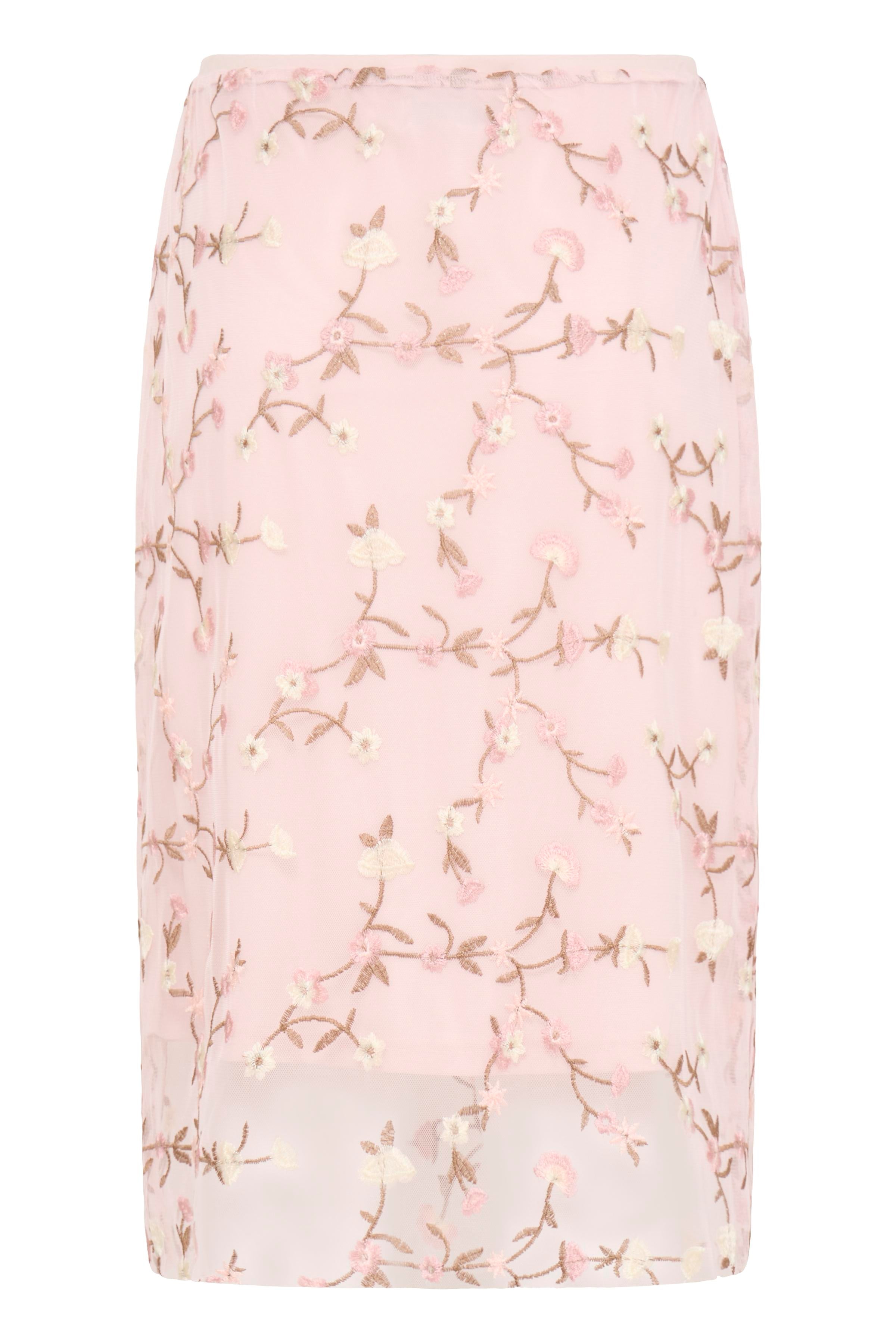 B. Young Rok Soraya FLORAL PARFAIT PINK MESH - OAK Fashion Noordwolde