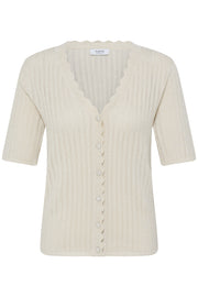 B. Young Vestje Mobbe Rib Birch - OAK Fashion Noordwolde