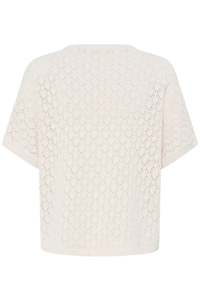 Fransa Top Sinja Whisper White - OAK Fashion Noordwolde