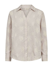 Freequent Blouse Lela Wit - OAK Fashion Noordwolde